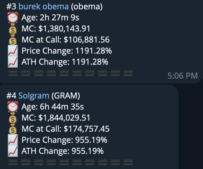 OldChadScanner's tweet photo. @Solgramsol  We've been watching you.  

Congratulations on your token launch. https://t.co/AHx8rAStpN