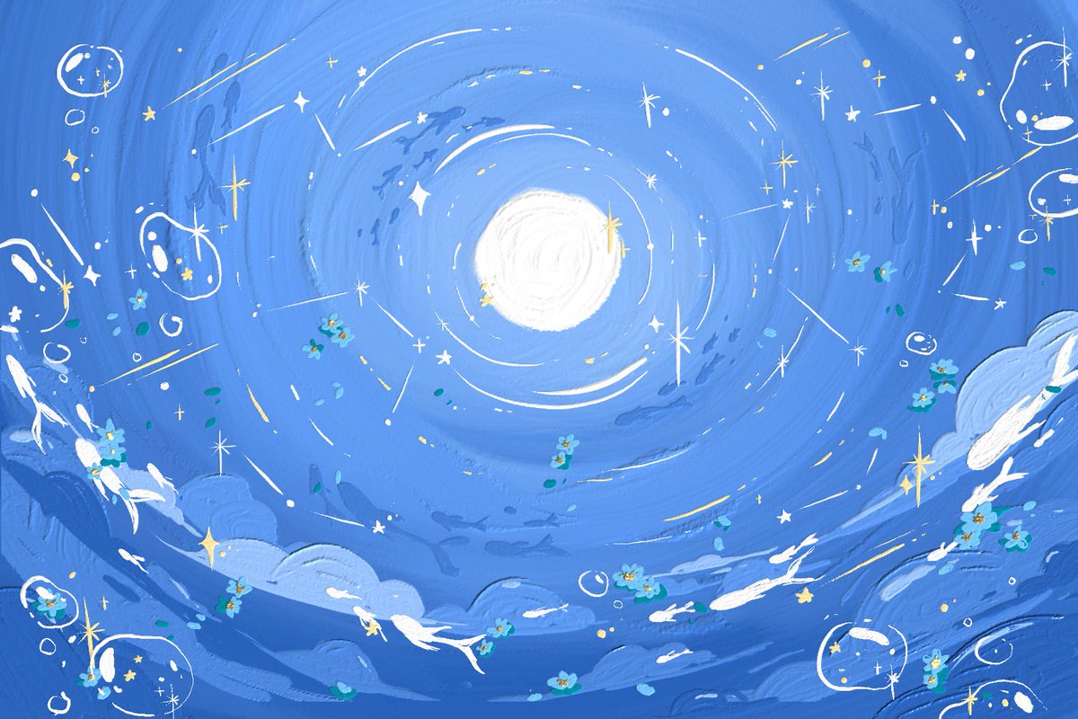 radeekaru's tweet photo. when you promised forget me nots, did you know that you were going to break it? 

#ArtPH https://t.co/Nd3IciOey8