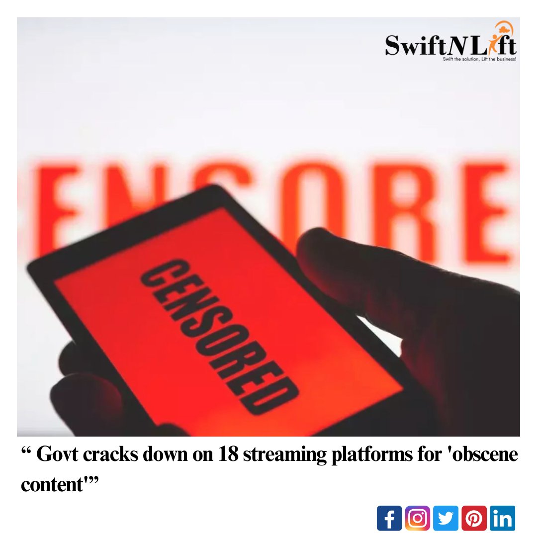 On Thursday, the Central government initiated a significant operation targeting 18 'over-the-top' (OTT) streaming services, prohibiting them from disseminating content deemed 'obscene.
#government #ban #PlayStore #AppStore