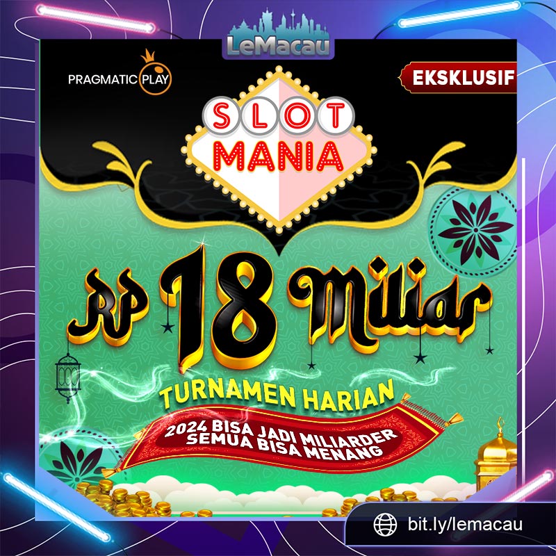 LemacauO's tweet photo. Mau jadi jutawan tapi bingung gimana caranya ?! Cukup menangkan 18 MILYAR SLOT MANIA VIP LEMACAU bestieee.... Menangkan total hadiah 18Milyar untuk semua pemenang Dapatkan juga cash drop tambahan untuk setiap harinya. https://t.co/uLBux7GMP2