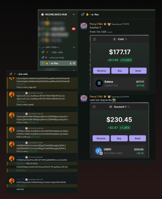 IDK what's this, how 'bout you? 🫣

Let our Sir Chip, cook! 🫡

Big shoutout to <a href="/solperzzzzie/">Sol Percy | RDG | 🐉 $MON | $BLOCK | .NYAN🔫😼</a>, and to some of our cakes coz they're eating good these fast few days.🤭