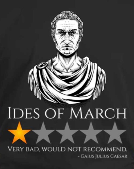 alexieidingli's tweet image. Happy Ides of March! 🥳👋 Don't forget that this is also a time for reflection &amp;amp; introspection. 🤔📖 So take a moment to think about your goals and aspirations. 🌟 Who knows, you might end up conquering the world like Caesar! 😉 #ReflectionTime #Goals #ConquerTheWorld 🎭🏛️🌎