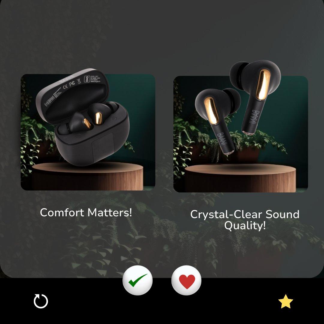 Baaniaudio's tweet photo. The Ultimate Guide to Choosing the Right Wireless Earbuds 🎧

Looking for the perfect pair of wireless earbuds? Look no further! Our latest carousel guide covers everything you need to know to find your perfect match. 

#Audio #bluetoothaudio #bluetoothearphones #BaaniAudio https://t.co/Em9EQSF4m6