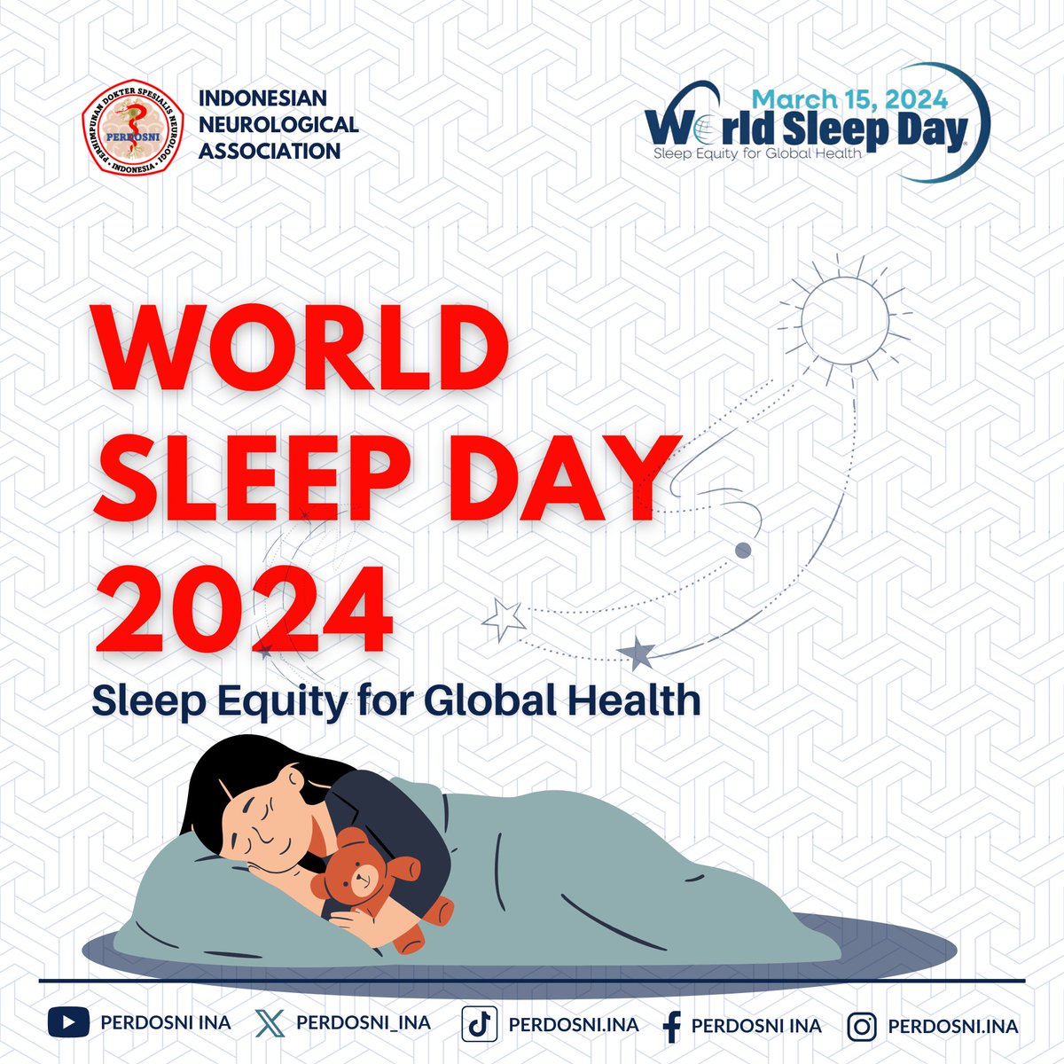 It’s World Sleep Day 💤
Often underestimated, yet sleep is very important and has many benefits for our body.
Sufficient rest helps the mind to be more focused, improves mood, and also enhances neural physical performance ✨
#SleepEquityforGlobalHealth #worldsleepday2024