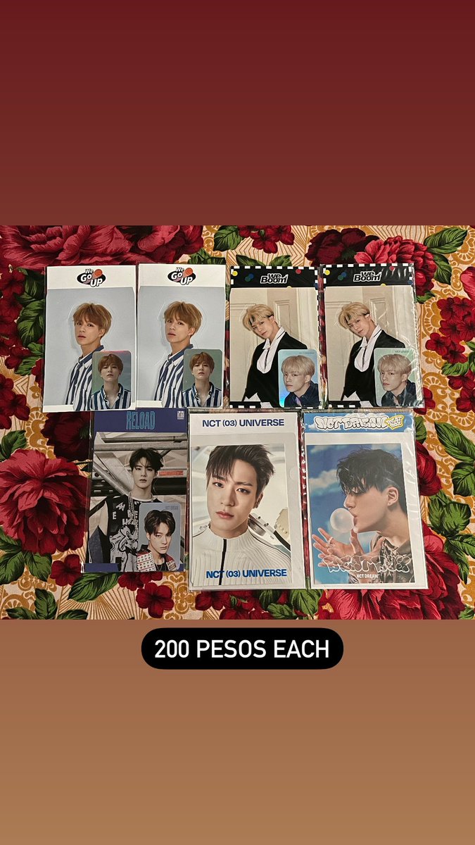 perthylicious's tweet photo. wts lfb nct dream pc ph

Jeno Official MDs

sg23 photopack resonance ar set universe 4x6 smcu we go up wgu we boom reload beatbox hologram https://t.co/bRSbP3g6jU