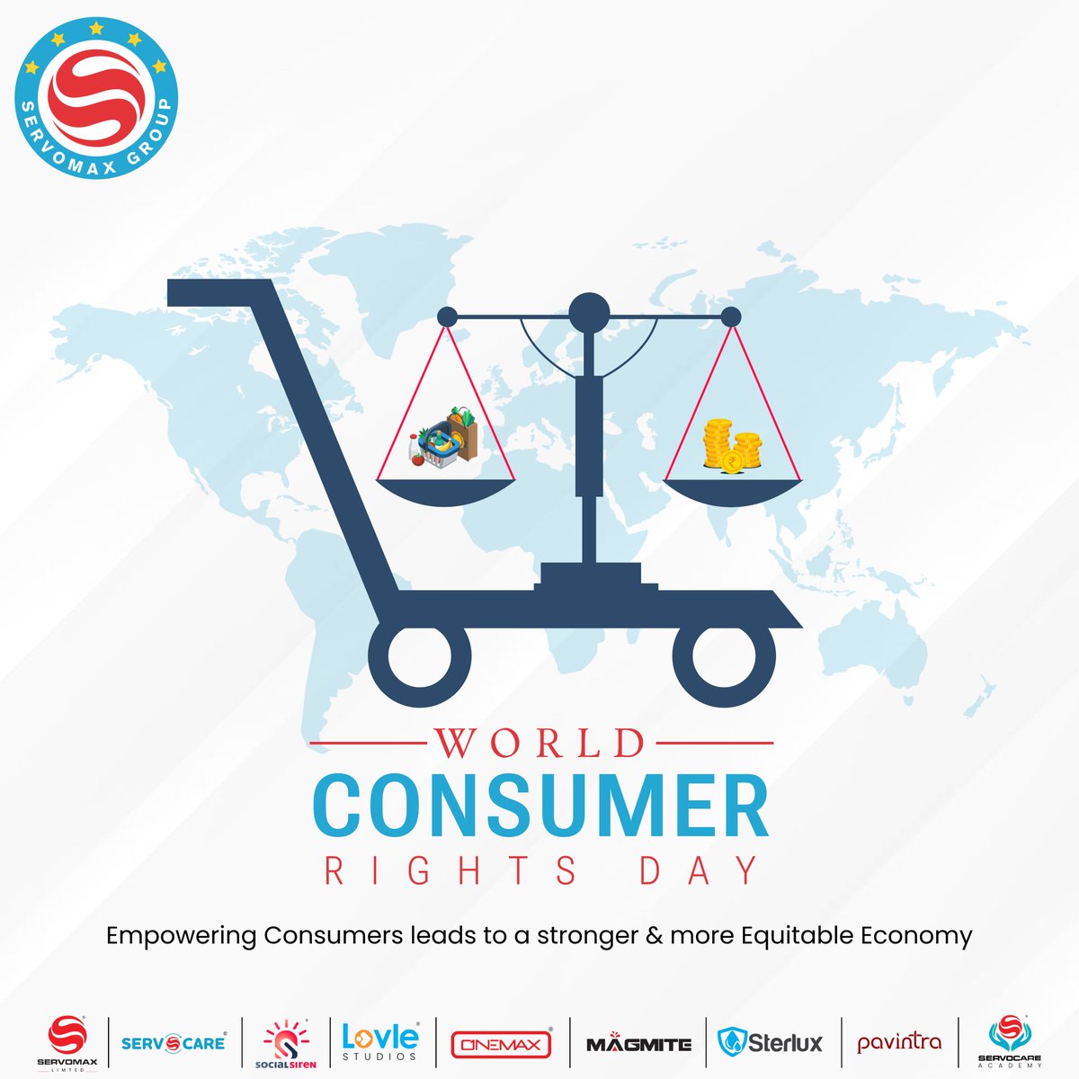 servocare's tweet photo. #EmpowerConsumers leads to a stronger, more #EquitableEconomy. Let's advocate for fairness, transparency, &amp; accountability in #Business on #WorldConsumerRightsDay &amp; every day. 

#SafeProducts #ProductSafety #ConsumerProtection #ConsumerRightsDay

#SERVOCARE https://t.co/GLqMj6TtsS