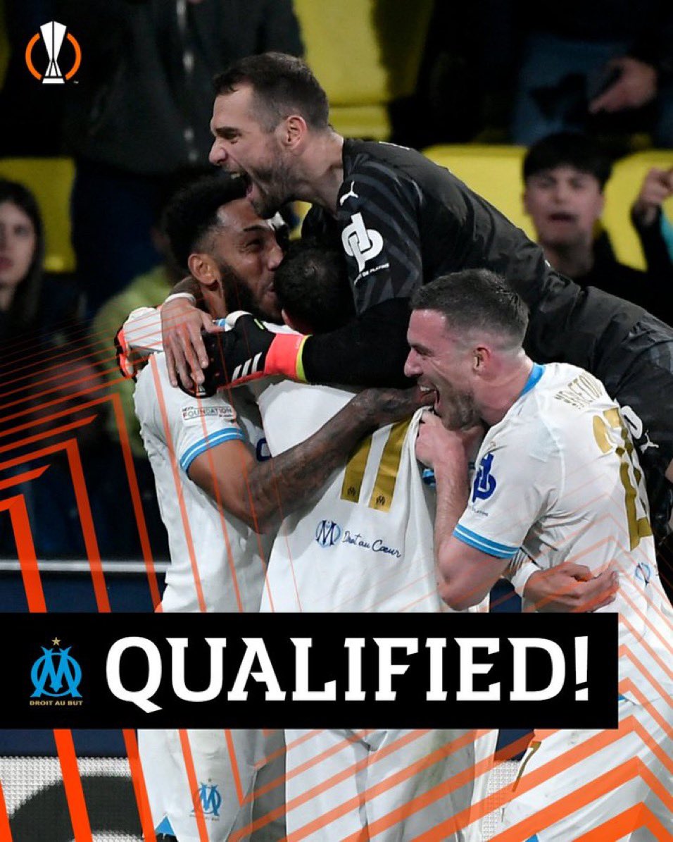 Bonne journée à tous ceux qui sont qualifiés en 1/4 de coupe d’Europe 🤙🏼🔵⚪️
#VillarrealOM #VILOM #TeamOM #Marseille #OM