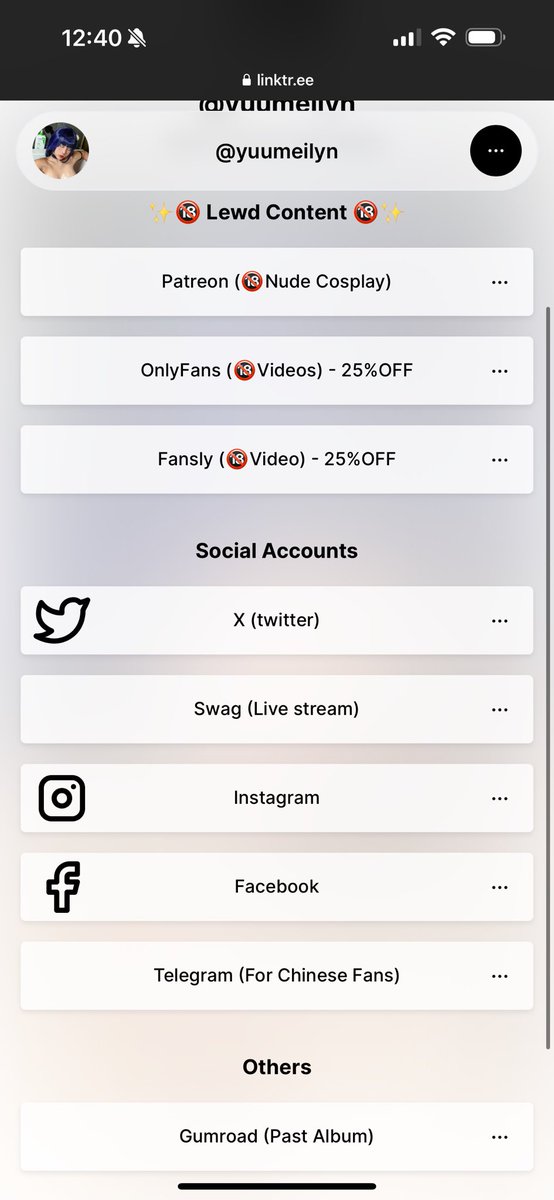 LinkTree 上提供的所有社交連結均固定在個人簡介中 https://t.co/tVv0qeyyyR