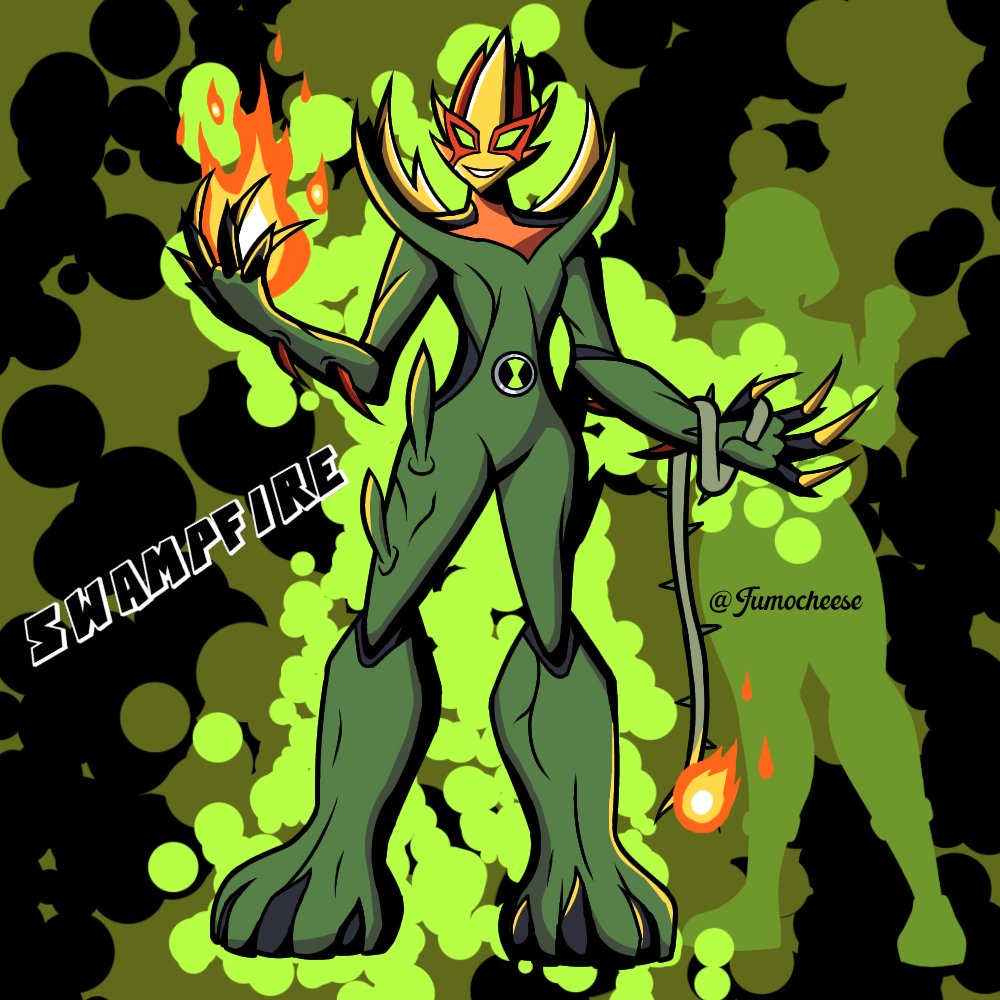 FumoCheese's tweet photo. Jen's (and Albedo's) Swampfire 🍅

#Ben10 #genderbent #Swampfire https://t.co/GznGkBa5PU