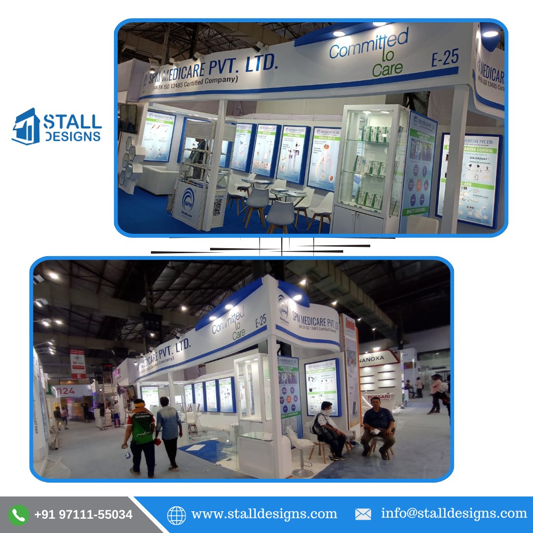 stall_designs's tweet photo. SPM Medicare Pvt. Ltd
Exhibition: Medical Fair India
Venue: Bombay Exhibition Centre, Mumbai, India. https://t.co/CdmQ7GRA0w