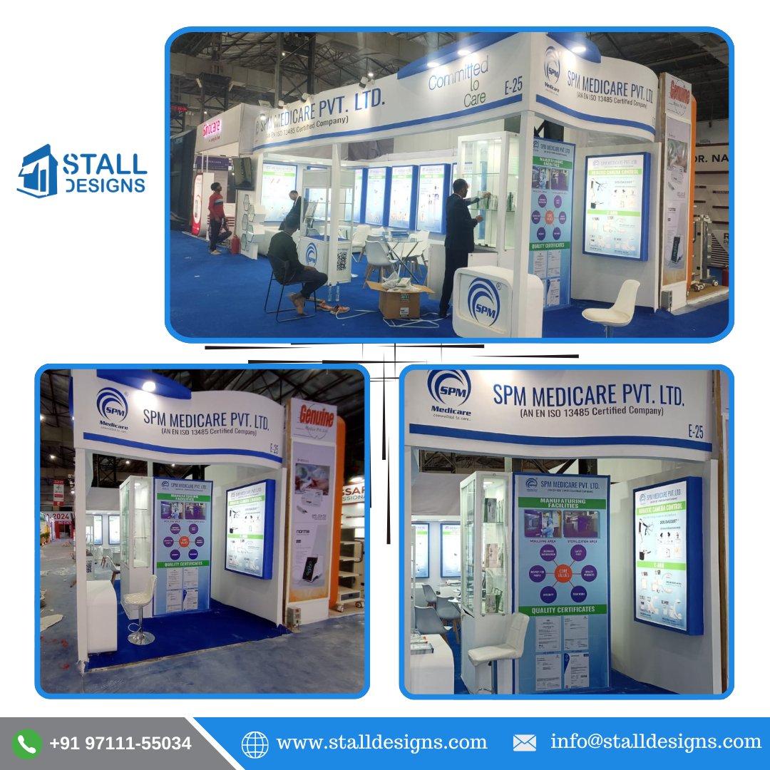 stall_designs's tweet photo. SPM Medicare Pvt. Ltd
Exhibition: Medical Fair India
Venue: Bombay Exhibition Centre, Mumbai, India. https://t.co/CdmQ7GRA0w
