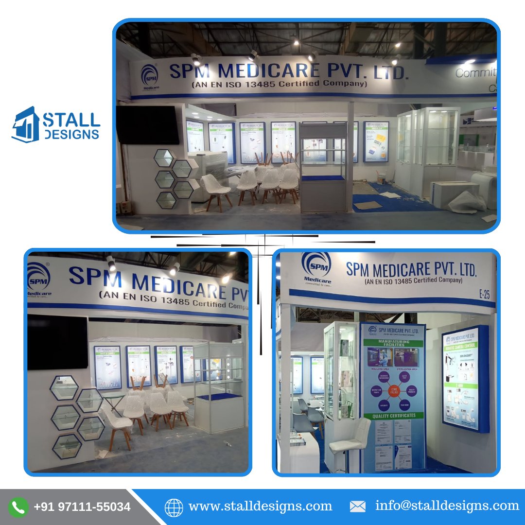 stall_designs's tweet photo. SPM Medicare Pvt. Ltd
Exhibition: Medical Fair India
Venue: Bombay Exhibition Centre, Mumbai, India. https://t.co/CdmQ7GRA0w