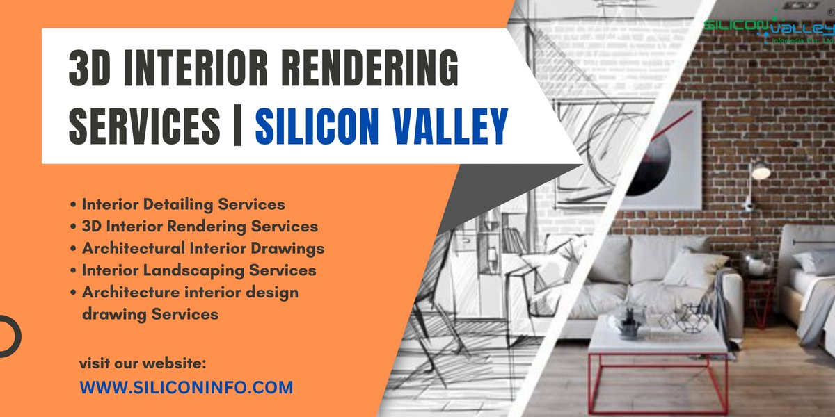 silicon_ltd's tweet photo. Silicon Valley Infomedia provides a wide services for 3D Interior Rendering Services. Our expertise spans from crafting intricate interior architecture drawings to offering advice on interior landscaping. #InteriorDesignDrawings #AutoCad #Tekla #Revit
➡️https://t.co/jgX9AUT2XW https://t.co/mvHcnWmX5U
