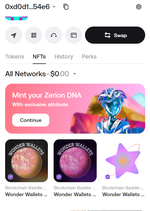 Maitrayeedas9's tweet photo. Finally minted the POP's with Zerion wallet
@shefiorg @zerion @tryphosphor #shefi10 https://t.co/4QjBlr47Th