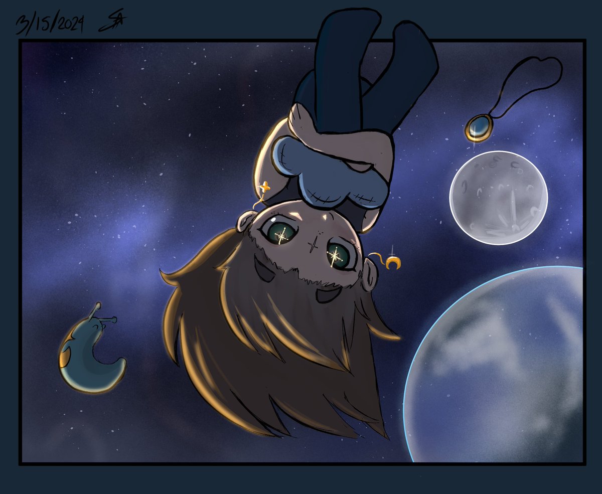 StarzSarz's tweet photo. Finished this, didn't wanna go too crazy shading, i like it a lot hehe https://t.co/Z5UET7BkVM