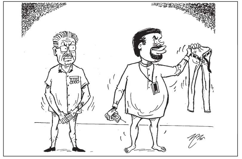 Lankadeepa cartoon by Dasa Hapuwalana 

#lka #SriLanka #GotabayaRajapaksa #TheConspiracy #SirFail