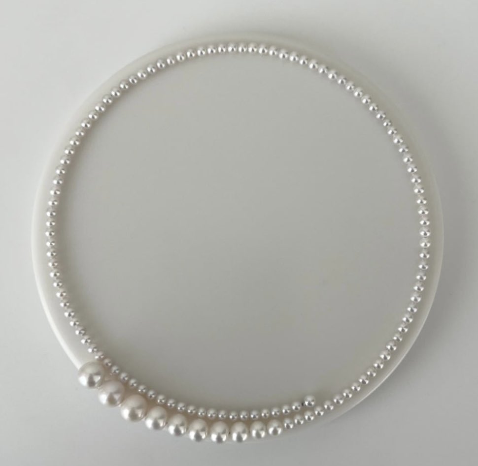 maayaのパールチョーカーのジェネリックを発見した💡 （どっちが先かは