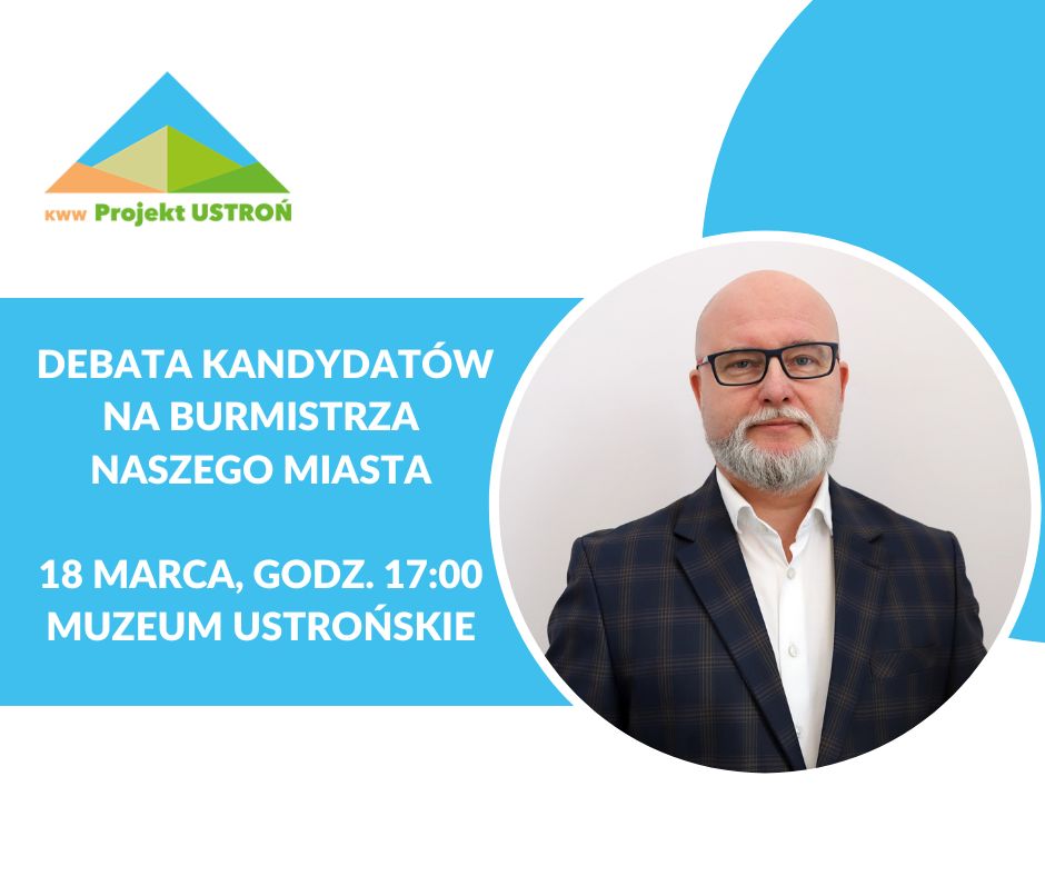 👉 Zapraszam wszystkich do śledzenia debaty #online na stronie Gazeta Ustrońska - ustronska.pl - lub na żywo w Muzeum Ustrońskim. Widzimy się w najbliższy poniedziałek o godz. 17:00.
#ZaprojektujZNamiPrzyszłość 💙💚🧡