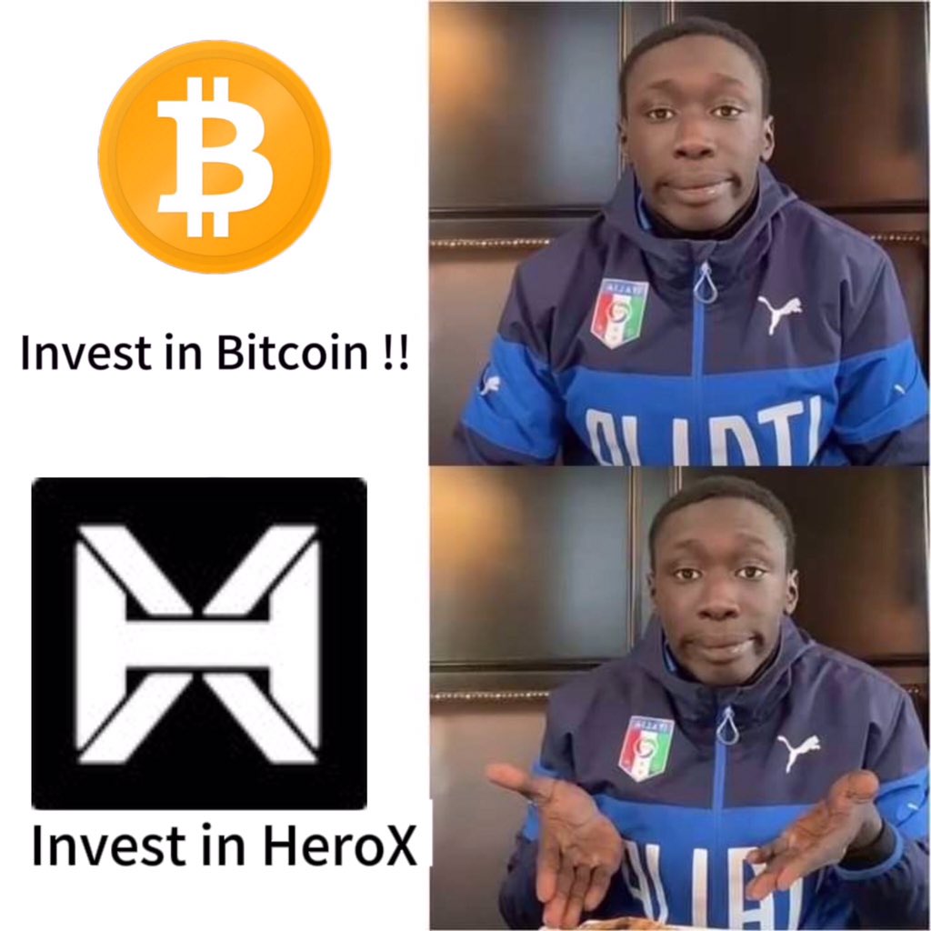 ELICANCREATE's tweet photo. @HeroXApp @LuckySol007 @HeroXApp #HeroXMemeContest #HeroX #HeroPools
The best and right choice!!💪😌🚀🚀 https://t.co/9pgybIYBGn