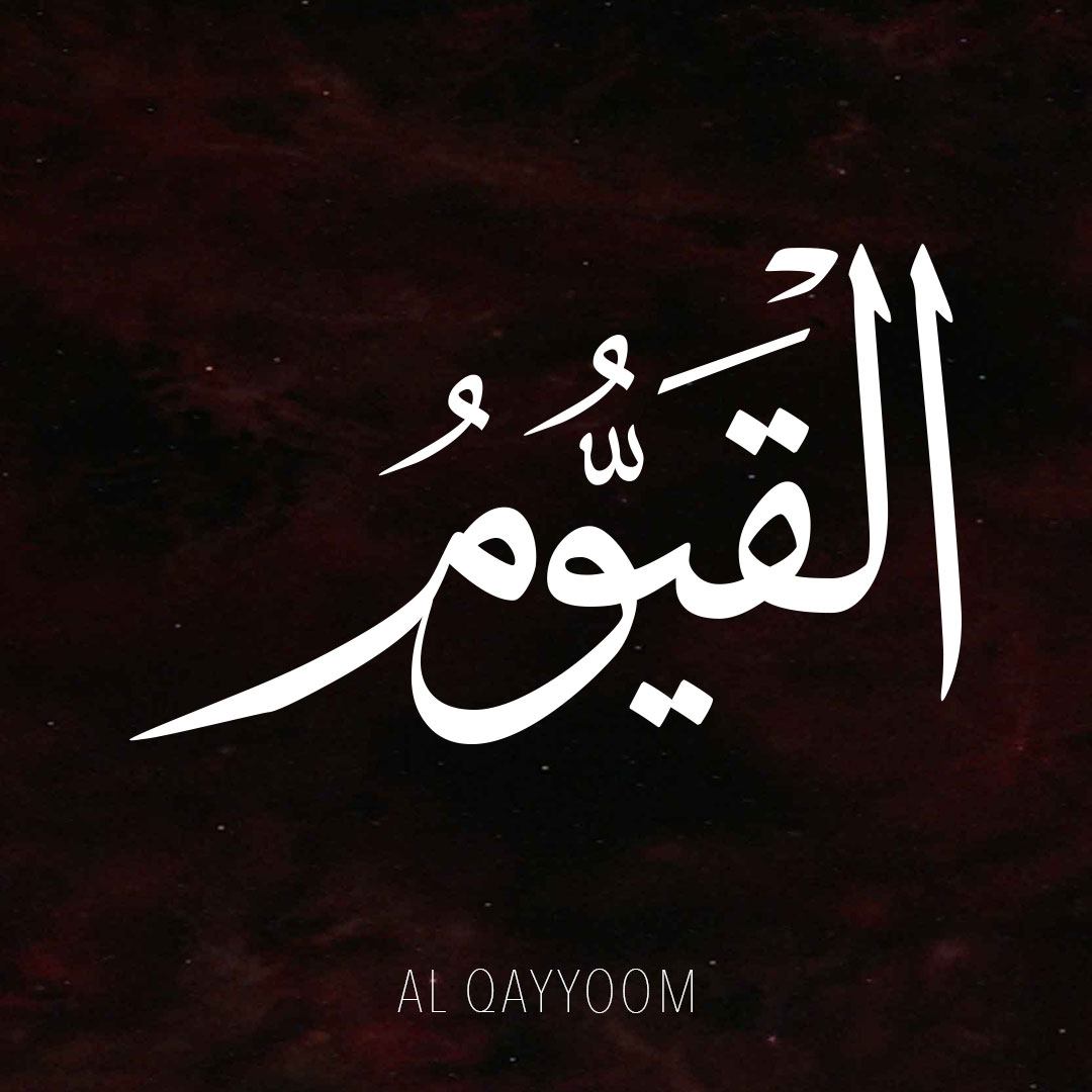 thenamesofallah's tweet photo. Al-Qayyum (63) The Self-Existing One - The One who remains and does not end. The Self-Subsistent, The Eternal, The Self Sustaining. #AlQayyoom #99NamesOfAllah #99Names #NinetyNineNamesOfAllah #NamesOfAllah #AllahNames #AllahNamesProject #99NamesOfGod https://t.co/A9W1upW9vF