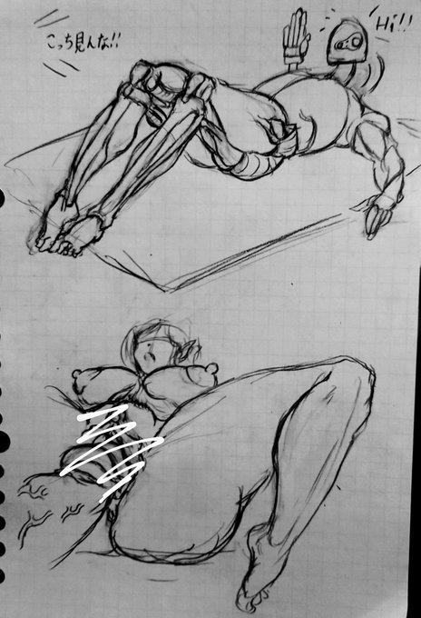 立体感の練習と落書き(
お仕事リターン 