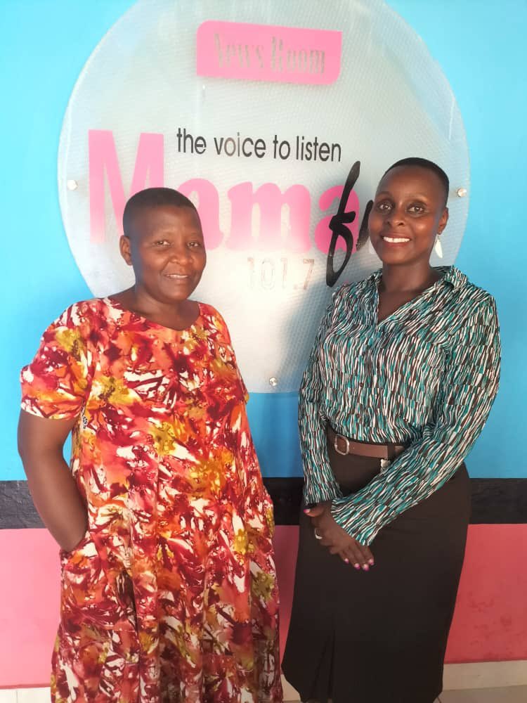 On a Radio show at @mama_fm1017 , our Program Associate emphasised men engagement in accelerating women economic progress. 
She called upon men(fathers, husbands and superiors) to support women/ girls so they can participate in income generating programs. @CRVPF1 
#Womenvoices