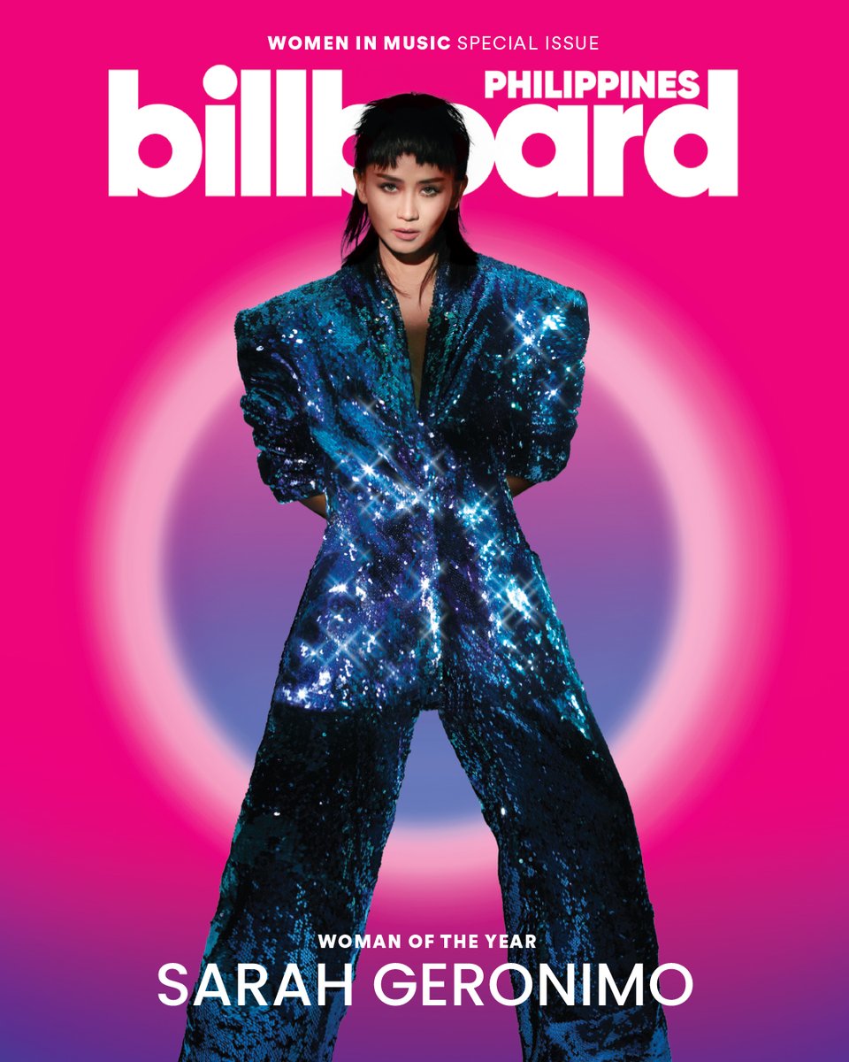 BBPHOfficial's tweet photo. #SarahGeronimo is Billboard Philippines’ Woman of the Year.

On newsstands March 22, 2024. Reserve a copy now.

#BillboardPH
#BillboardPhilippines
#SarahGForBillboardPH
#BBPHWomenInMusic https://t.co/1zTFrvu27c