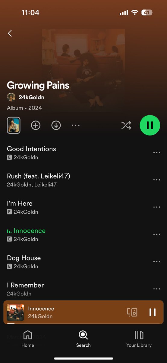 MVJORS's tweet image. Produced “Innocence” &amp;amp; “I’m Here” with my brother @loshendrix for my dawg @24kGoldn on his new ep Growing Pains!