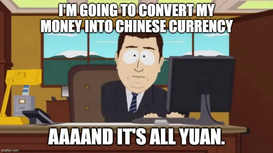 chinaonchain's tweet photo. It's YUAN. $CHINA
CA:YUAnZHBQ81X5ZPbQu7yvzQGVfAtMZ5Qc7AhPaqhJ765 https://t.co/dpIXFaEfkm