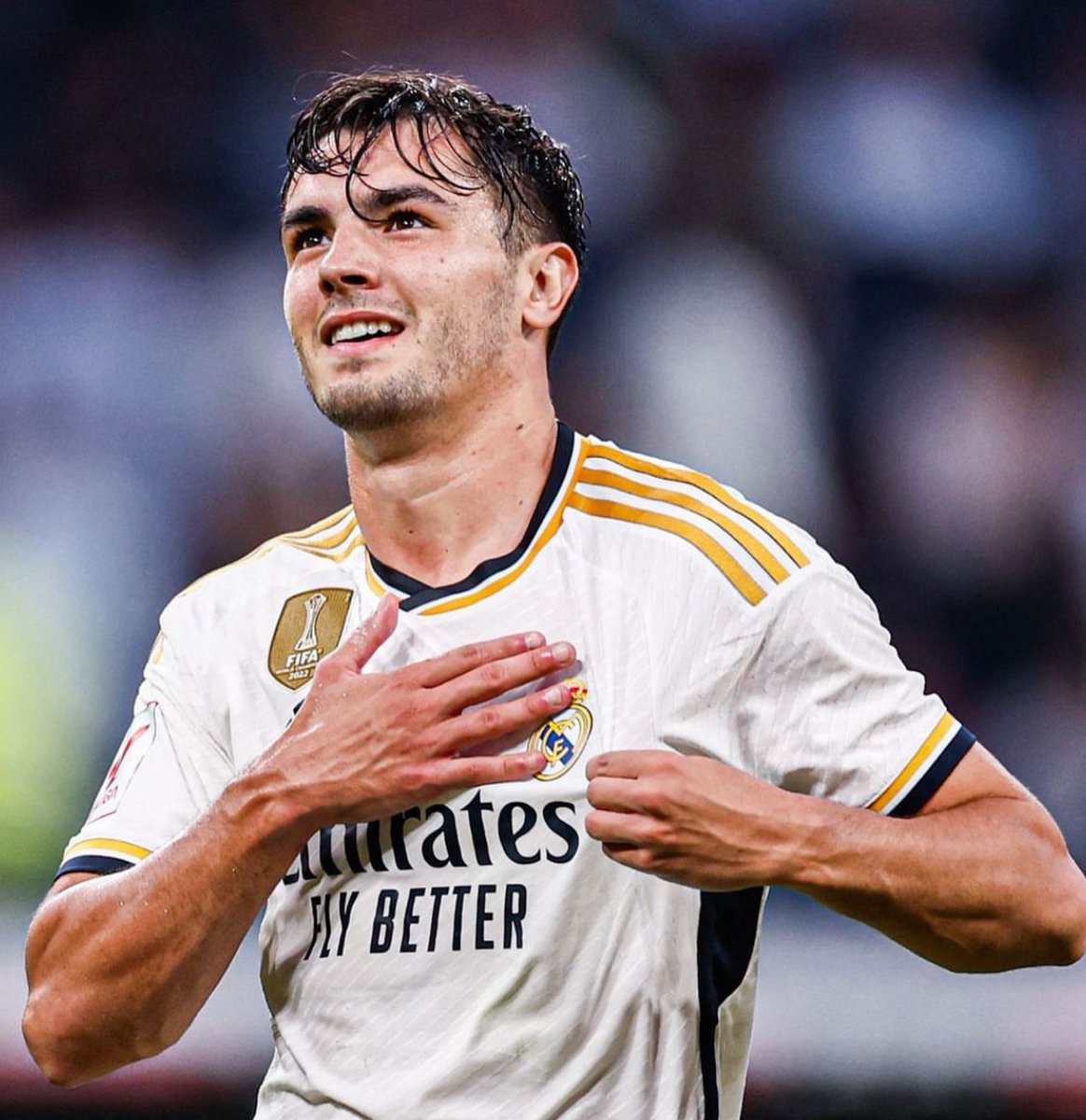 FabrizioRomano's tweet photo. 🚨⚪️ Brahim Díaz: “My contract? There’s no negotiation as Real Madrid is the place where I want to be. I want to play for Real and win titles for this club”.

“I’m just doing my best every day as I love this club”, told @ellarguero. https://t.co/1Xl6mB4JHe