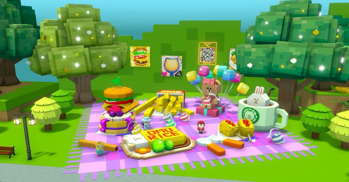 TheSandboxSEA's tweet photo. LINE STUDIO brings the fun into @TheSandboxGame. Transport yourself into the heart of three joyful games: LINE Rangers, LINE BUBBLE 2, and LINE CHEF. Plus, your LINE Friends buddies are tagging along for fun adventures! Jump in & experience the magic here > https://t.co/XLKM1PbXk3