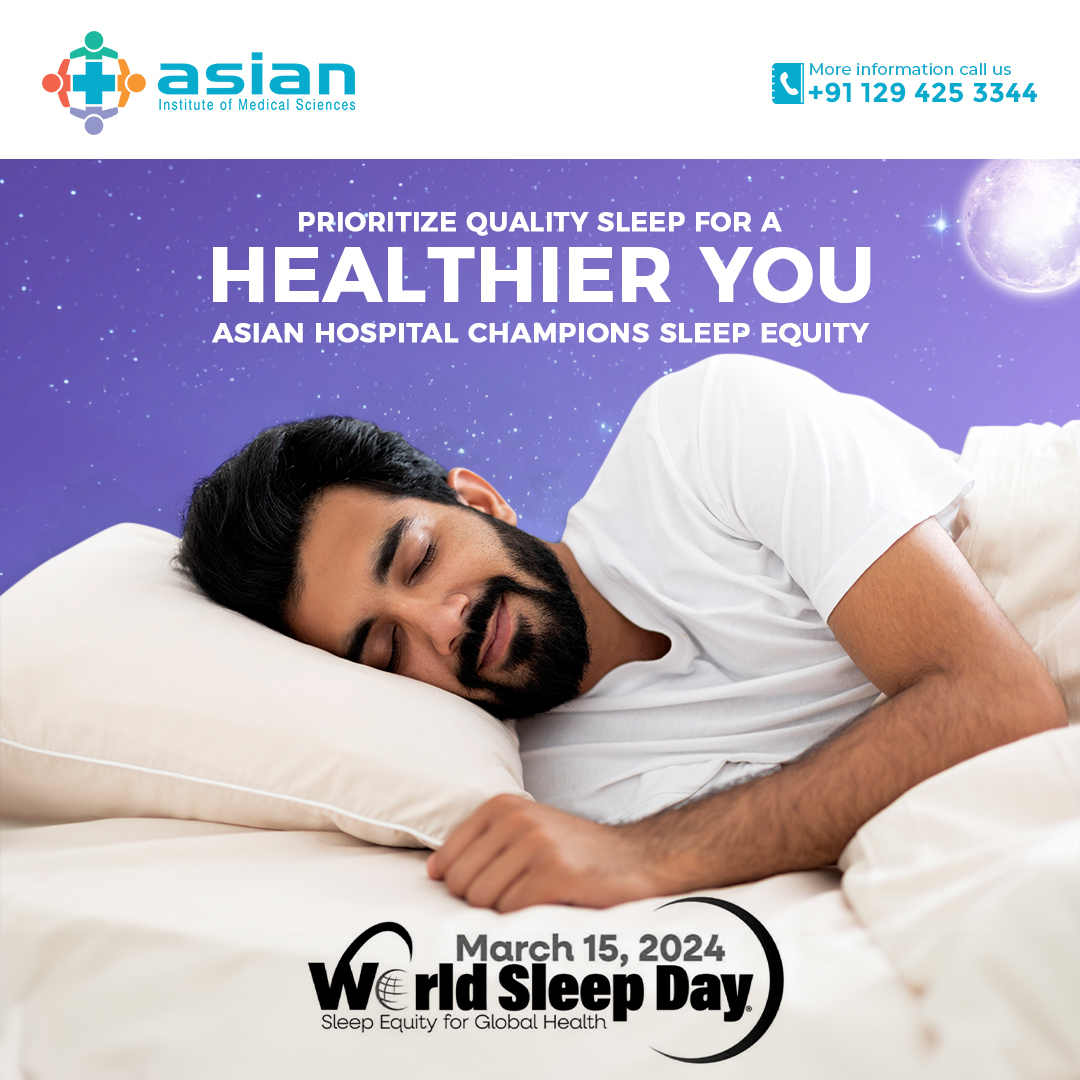 AIMSFaridabad's tweet image. As we celebrate World Sleep Day, let's acknowledge the power of a good night's rest. Sleep is more than just a period of inactivity; it's a vital component of our overall health and well-being.
.
.
.
#WorldSleepDay #SleepAwareness #HealthyLifestyle #PrioritizeSleep #Wellbeing
