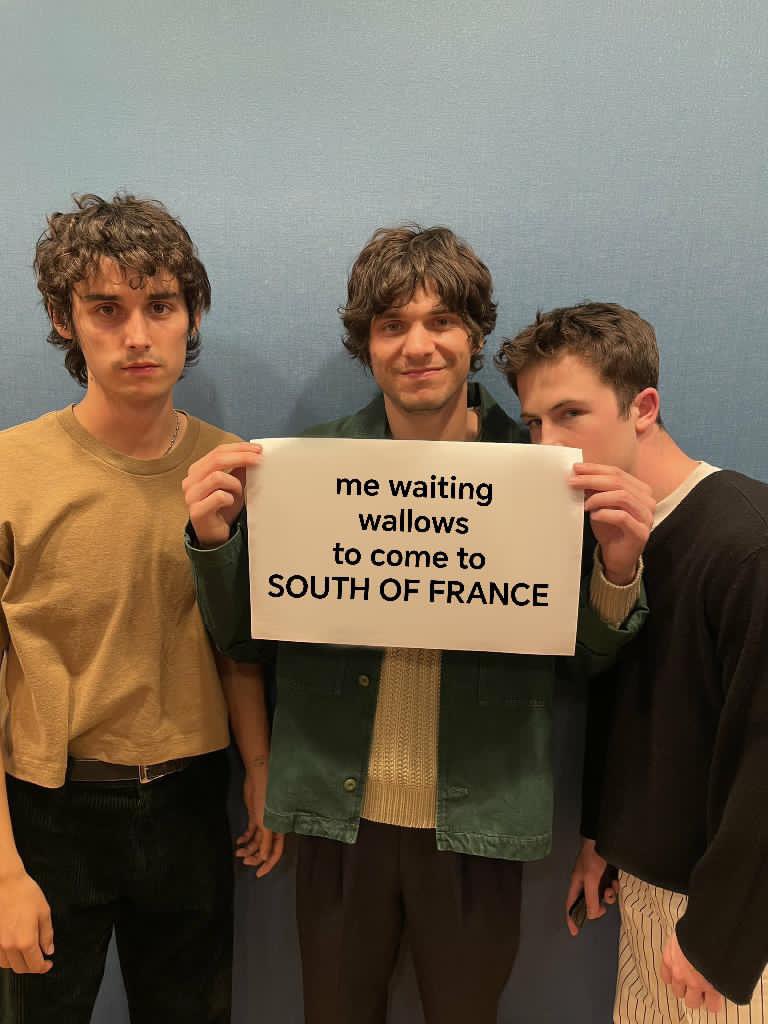 cass | wallows & inhaler tweet media