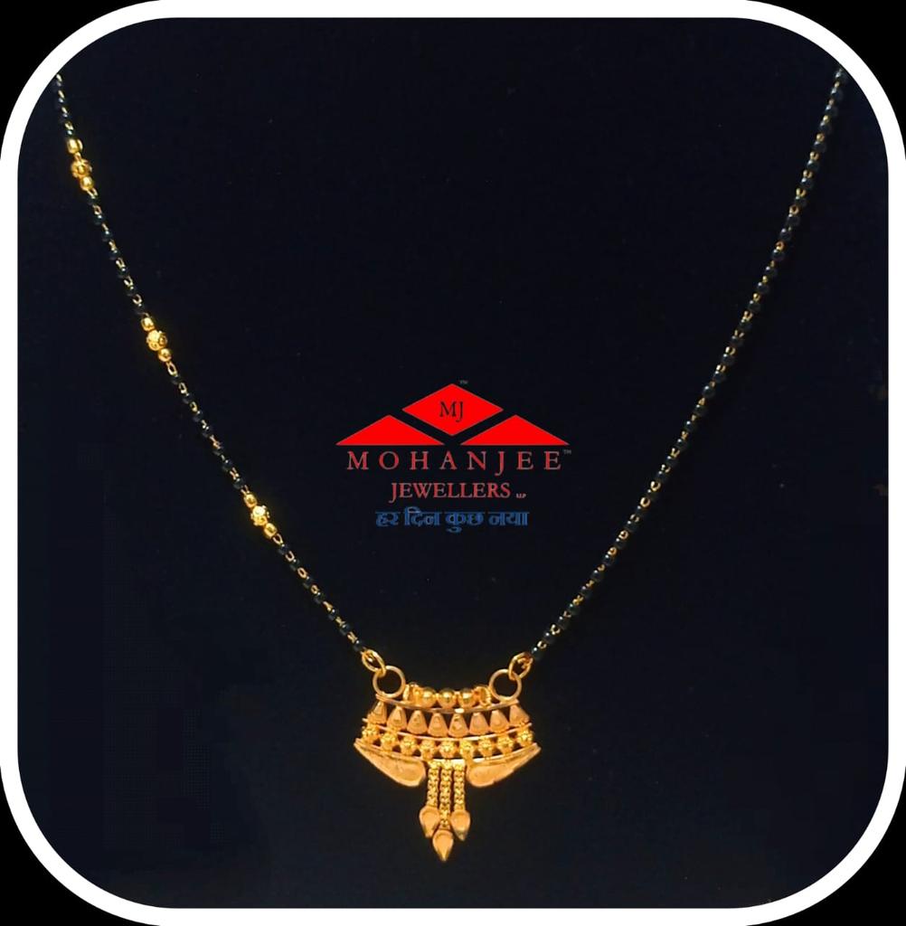22K 916 #Hallmark #Gold #Mangalsutra
Between Rs11,990/- and 14,900/-By Mohanjee Jewellers, 2 Sarafa Bazar, Paltan Bazar Road, Dehradun.

This is copyrighted by Mohanjee Jewellers LLP.

#Mohanjee #jewellers #traditional 
#Jewellery #Dehradun #designs