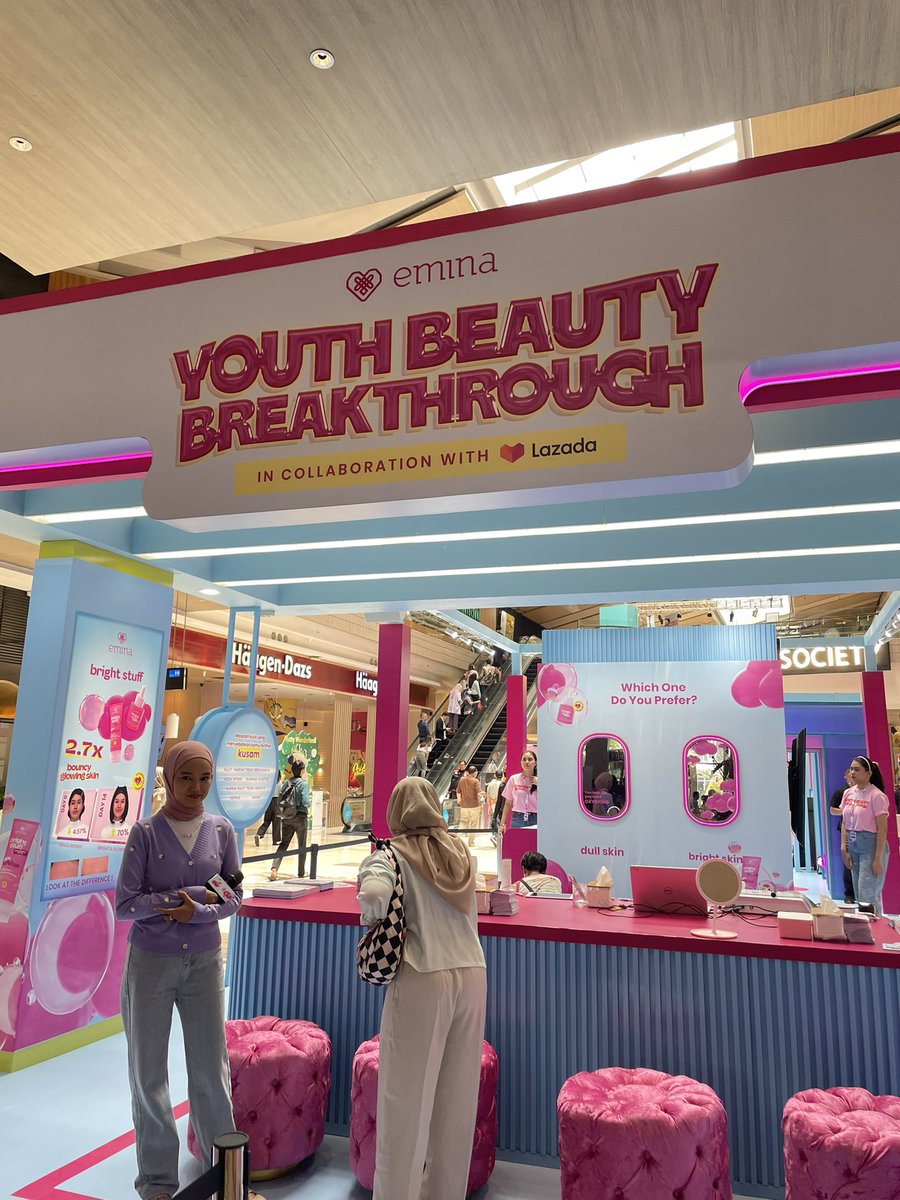 IT’S THE DAY BESTIE🥳✨

Yuk bestiee ke Beauty Interactive Space di :
📍Food Society, Kota Kasablanka
📆15-17 Maret 2024
🎟️FREE ENTRANCE

Cant wait to see you bestieee🫶

#YouthBeautyBreakthrough
#EminAuthentic
#EminaBrightStuff