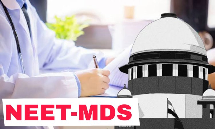 LiveLawIndia's tweet photo. #SupremeCourtofIndia hears petition by NEET-MDS aspirants seeking rescheduling of 2024 Exam and extension of the Internship Cut-off date 

#NEETMDS2024 #SupremeCourt https://t.co/YtDb8i2NgG