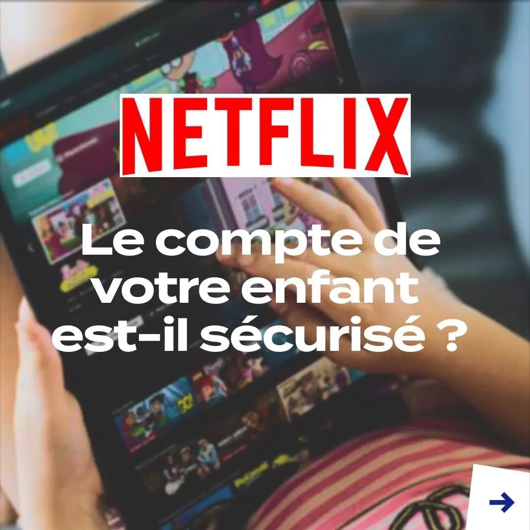 🆕 51% des familles d’enfants de 4 à 14 ans ont un compte #Netflix avec une utilisation moyenne de 2h par jour 💡Téléchargez notre nouveau guide pratique pour paramétrer Netflix jeunesse pour votre #enfant 👉 internetsanscrainte.fr/ressources/net…