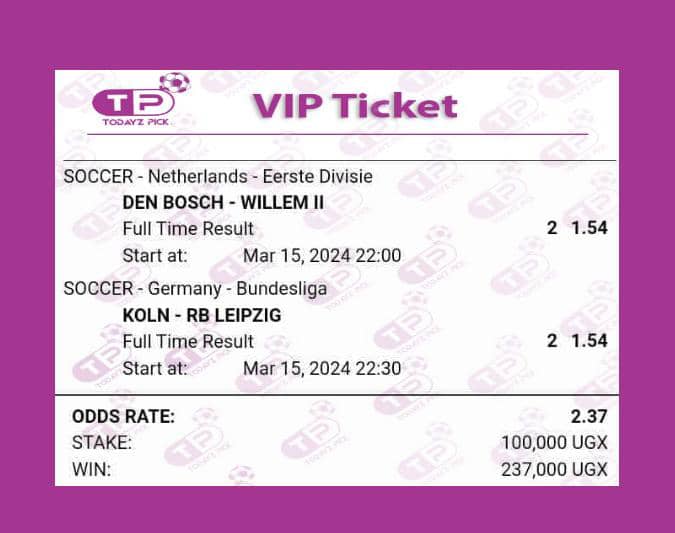 Todayz_Pick's tweet photo. VIP TODAY......................

SUPER ODDS: 2.37💥
98% Trusted................

"So Today We Are Trusting these Away Games without any Fear" https://t.co/WUx1r8kZ71