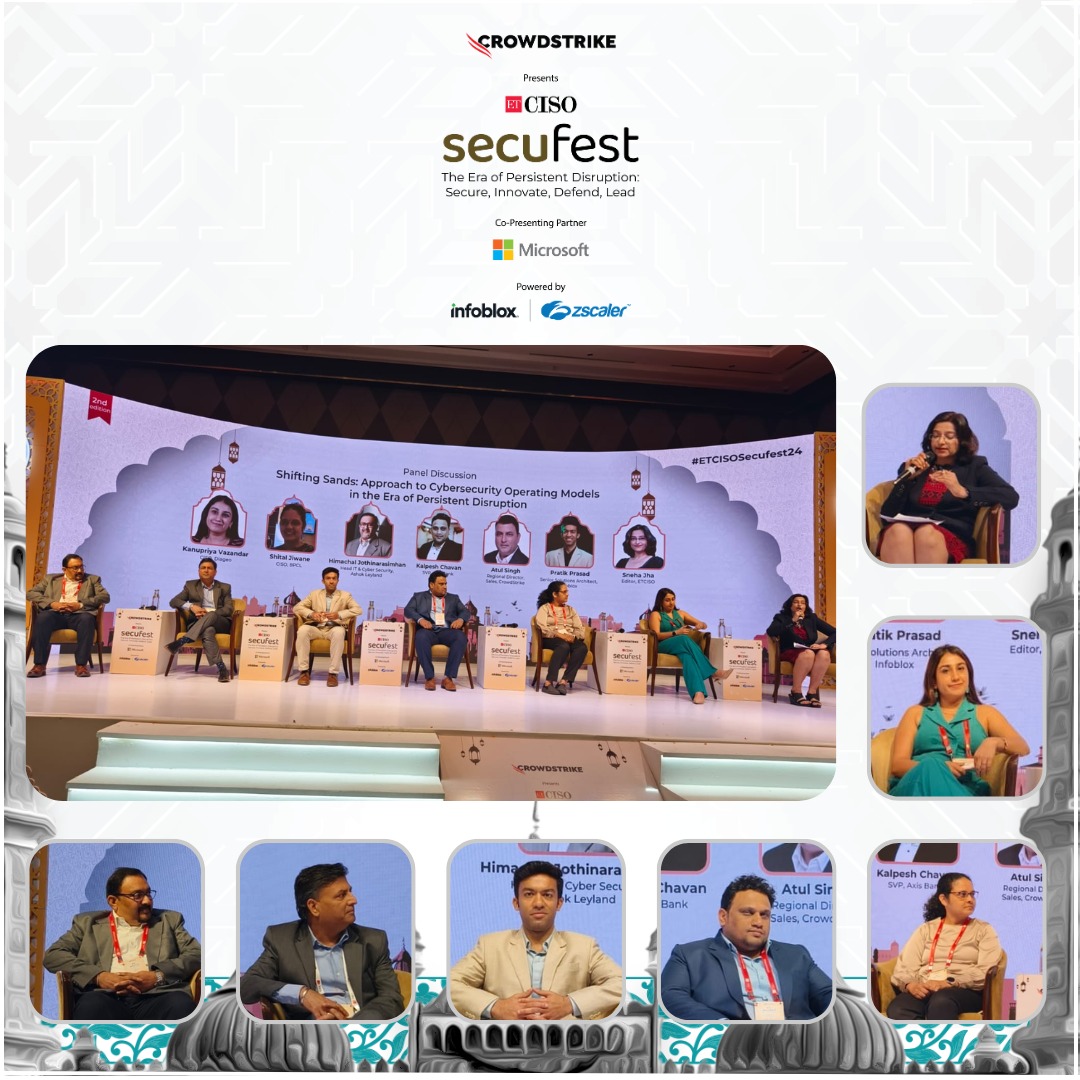ET_CISO's tweet photo. Get ready for an enlightening Panel Discussion on 'Shifting Sands: Approach to cybersecurity operating models in the era of persistent disruption' at #ETCISOSecufest24 in Lucknow!🌟

Know  more- https://t.co/DdunilpXG5

#ETCISO #ETCISOSecufest #CyberLeaders #CysecuritySummit https://t.co/8eahReiXqp
