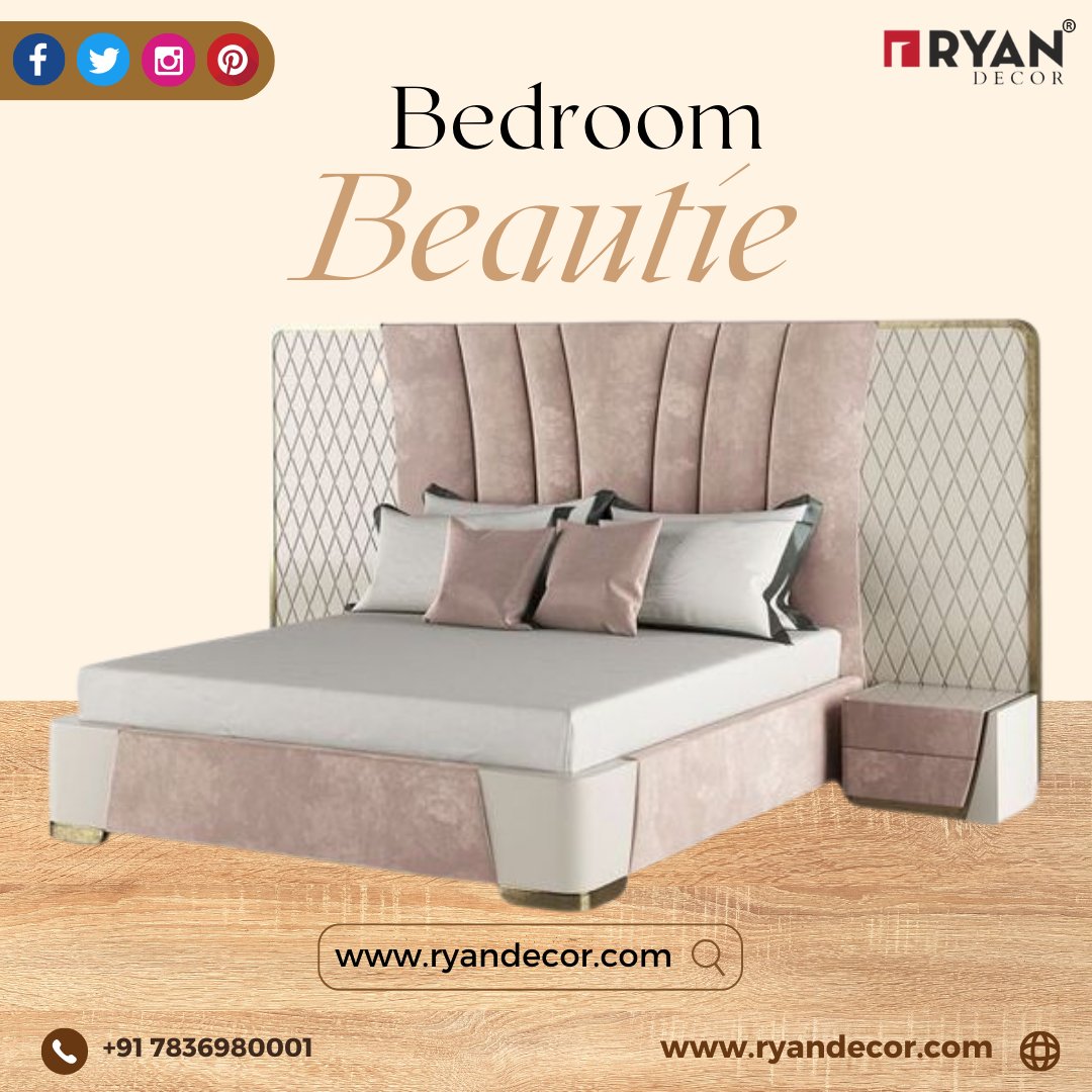 🎊Transform your bedroom into a sanctuary of comfort with our modern bed collection🛏️Relax and unwind in style with Ryan Decor!✨
.
#SleepLikeRoyalty #ModernComfort #BedroomRetreat #ElegantDesigns #DreamInStyle #LuxuryMattresses #BedroomOasis #PremiumComfort #UpgradeYourSleep