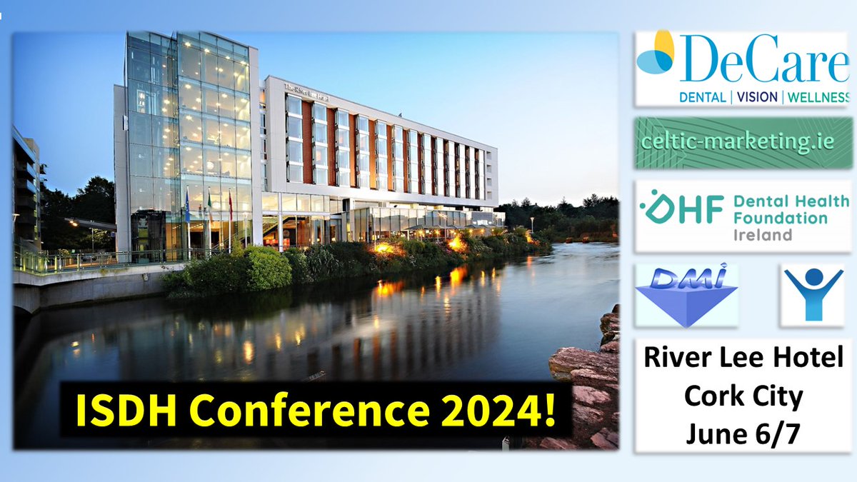 If you enjoyed last night's excellent webinar given by #specialcaredentistry Consultant Mili Doshi on 'Developments in Dental Sedation', then why not attend the ISDH conference in Cork @theriverlee?isdh.ie/conference-202… @MiliDoshi7 @DeCareDentalIE @DHF_Ireland @CelticMarketin