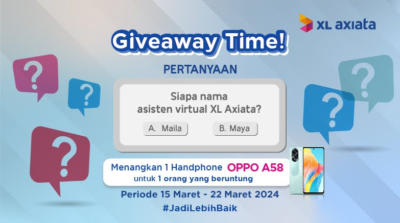 XLSMART's tweet photo. Ikutan, yuk!
1. Follow @XLAxiata_Tbk
2. RT dan Like Postingan ini
3. Tulis jawabanmu di kolom reply sebanyak-banyaknya
4. Jangan lupa untuk mention teman kamu
5. Sertakan hashtag #JadiLebihBaik sebanyak mungkin!

#JadiLebihBaik https://t.co/8oNTMysNkp