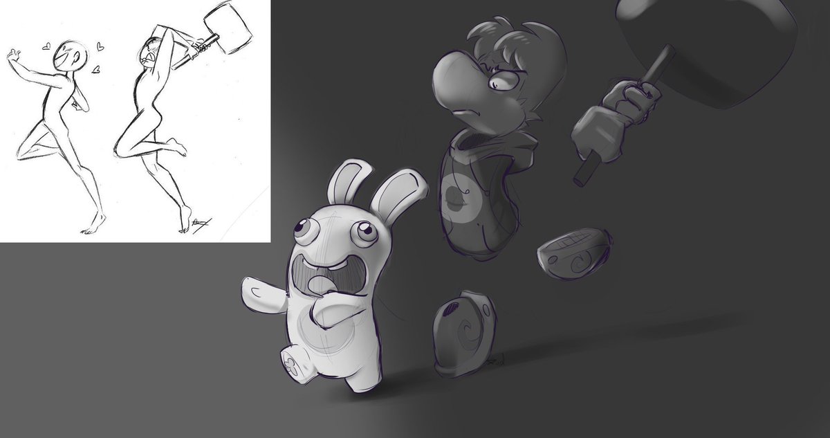 Misufanarts's tweet photo. no saben cuanto modifique esto antes de ponerlo aca #Rayman #fanart #rabbitsinvasion #Ubisoft https://t.co/4Ta8IQ5nRb