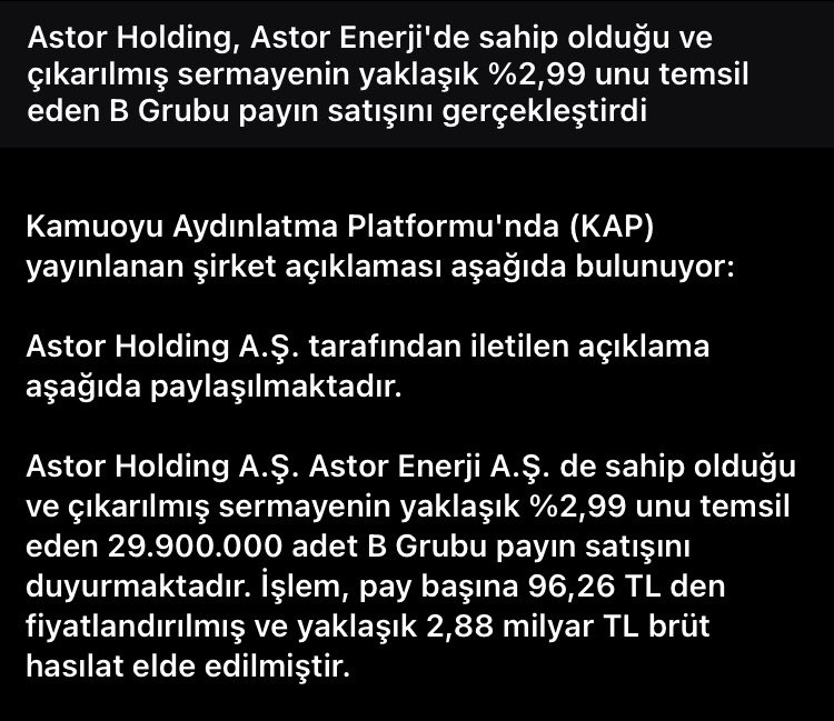 borsacifernando's tweet photo. #astor 

#ASTOR #BIST30 https://t.co/zDhgqPK76r