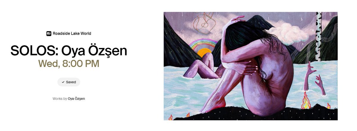 GM🌦️

Finally I was able to list my pieces on <a href="/foundation/">Foundation 🌐</a> and I am looking forward to March 20th for my first solo exhibition 🤍

If you want to check out the story section and my pieces, the link is below ↓