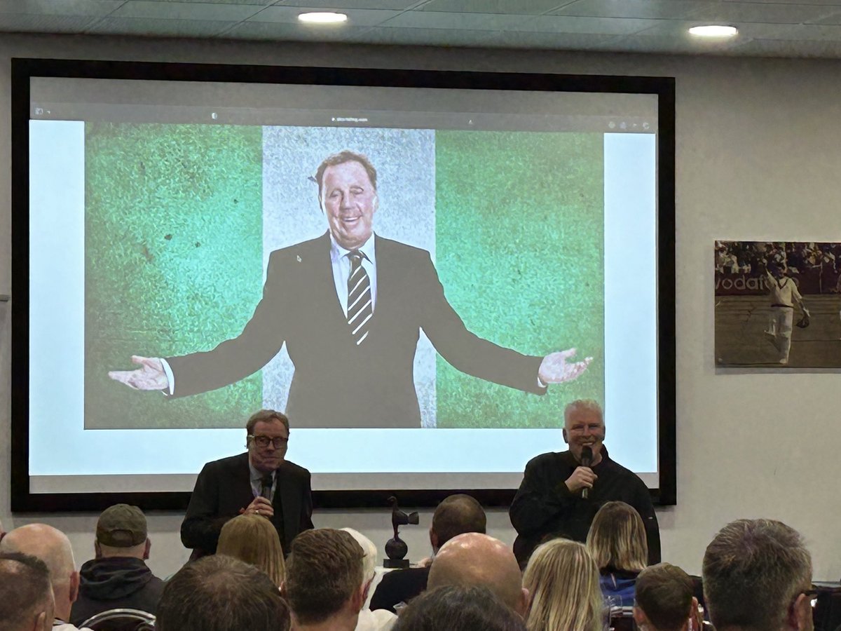 Great night last night at @NewRoadEvents listening to some brilliant stories from Harry Redknapp!