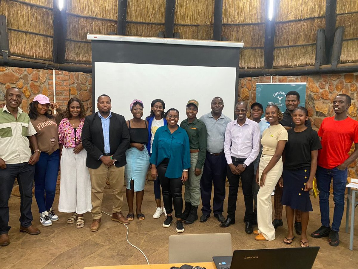 At Mukuvisi Woodlands a round table discussion was held by Emerald climate Hub and She Changes climate for International Women’s day . The discussion centered on climate finance and gender and I spoke about the need to increase women participation and support from the top down .