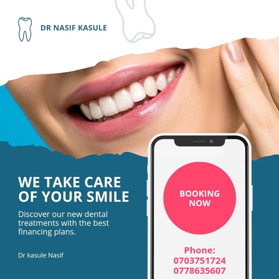 Book your appointment soon. For all dental procedures # healthy # kyagulanyi# vybyz khartel