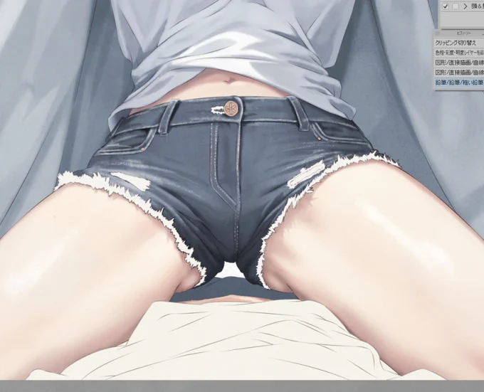 この股下の隙間好き…wip 