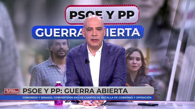 En la franja de mañana #EnBocaDeTodos14M en <a href="/cuatro/">Cuatro</a> con <a href="/Nacho_Abad/">Nacho Abad 🇺🇦</a> consigue subir por 3er día consecutivo con un 5.9% y 206.000 de audiencia media

Supera el millón de espectadores únicos (1.036.000)

+10.1% de mejora con la cuota del canal

#QueVivaLaTele #Audiencias